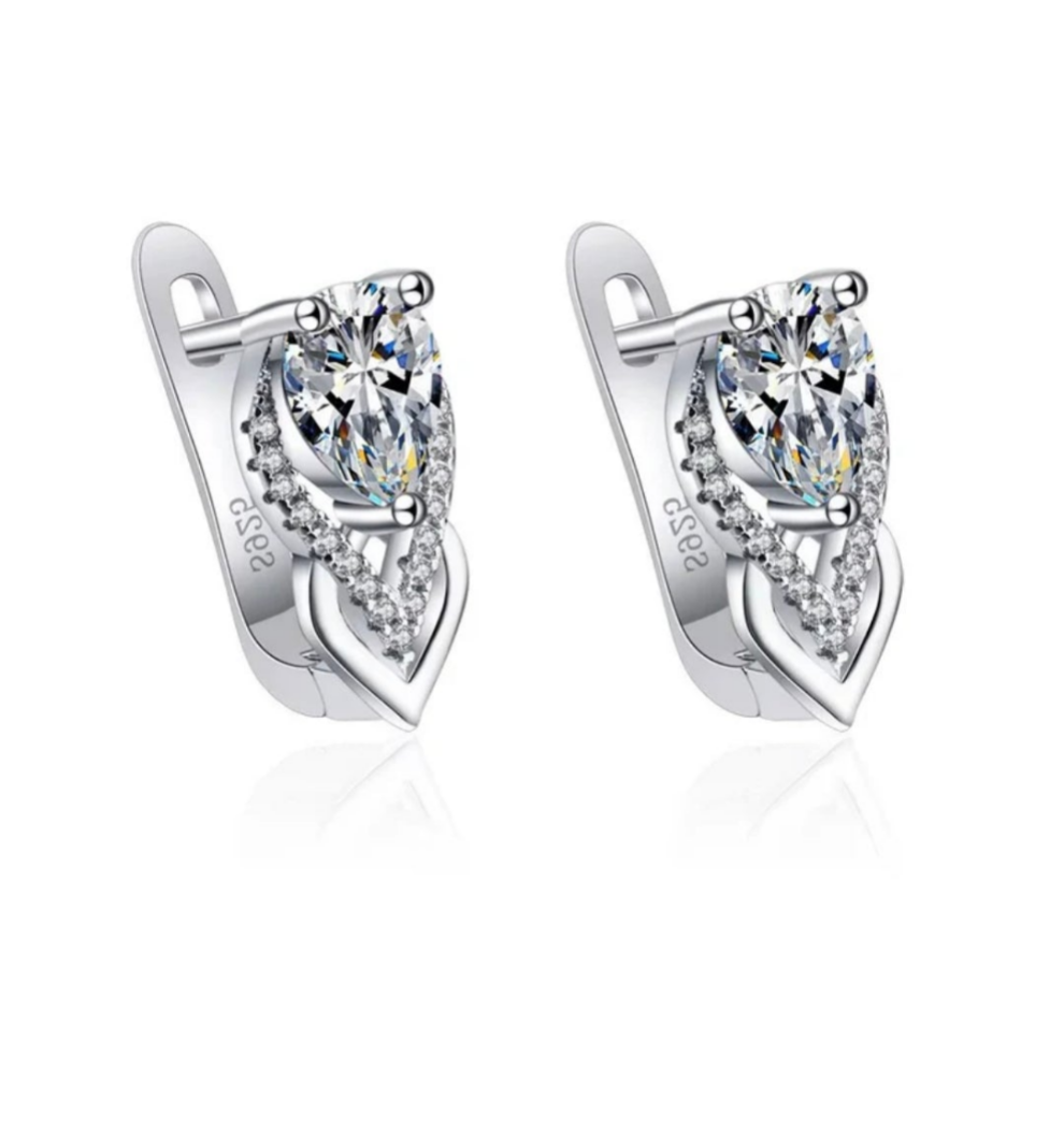 Boucles d'oreilles femme argent 925 Laurie