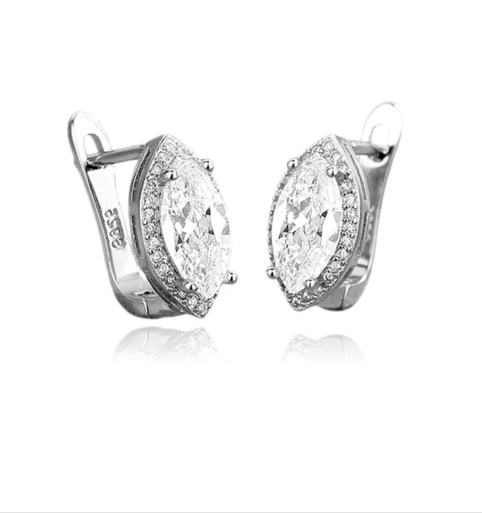 Boucles d'oreilles femme argent 925 Sarah