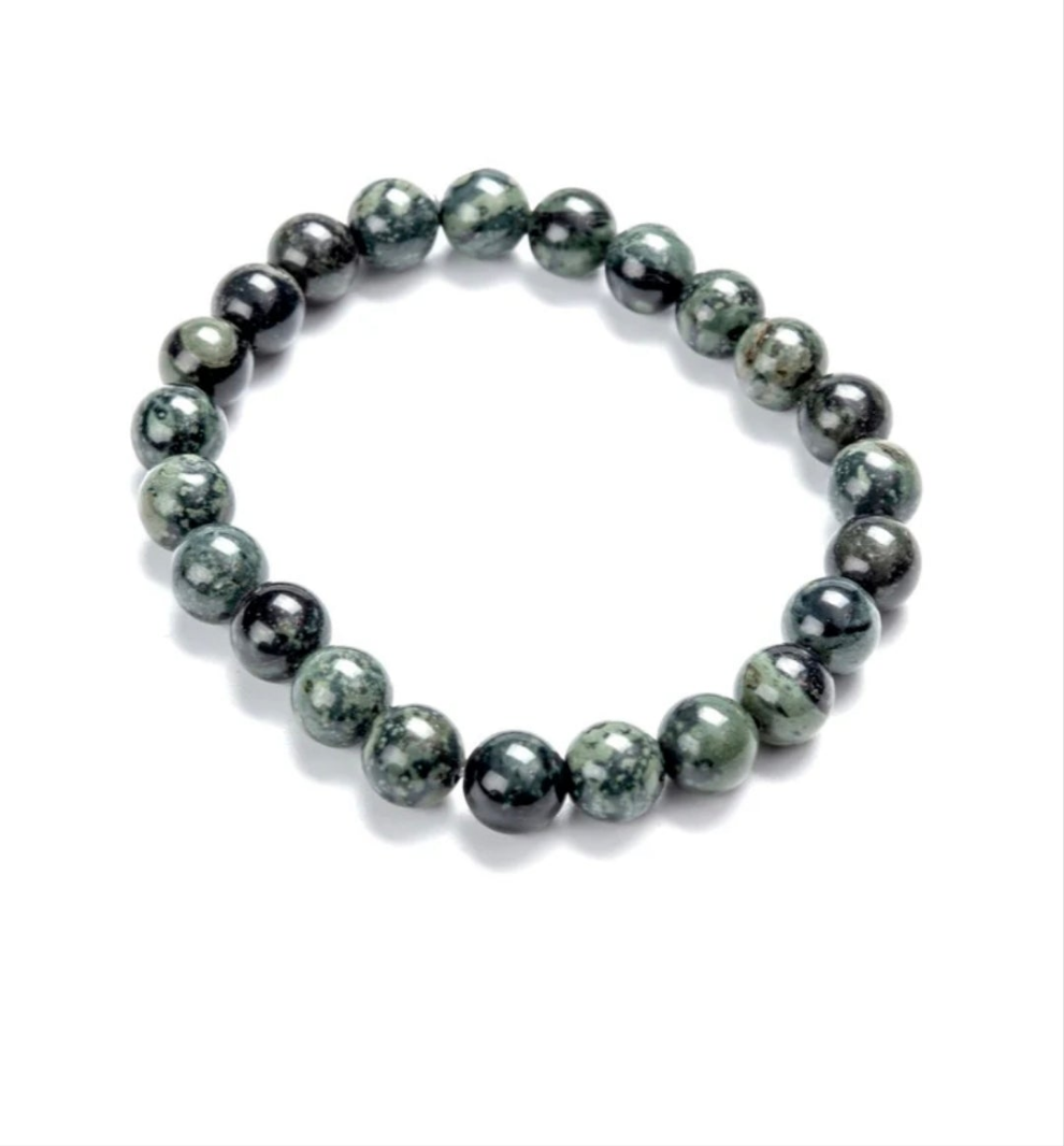 Bracelet pierres naturelles jaspe 8 mm