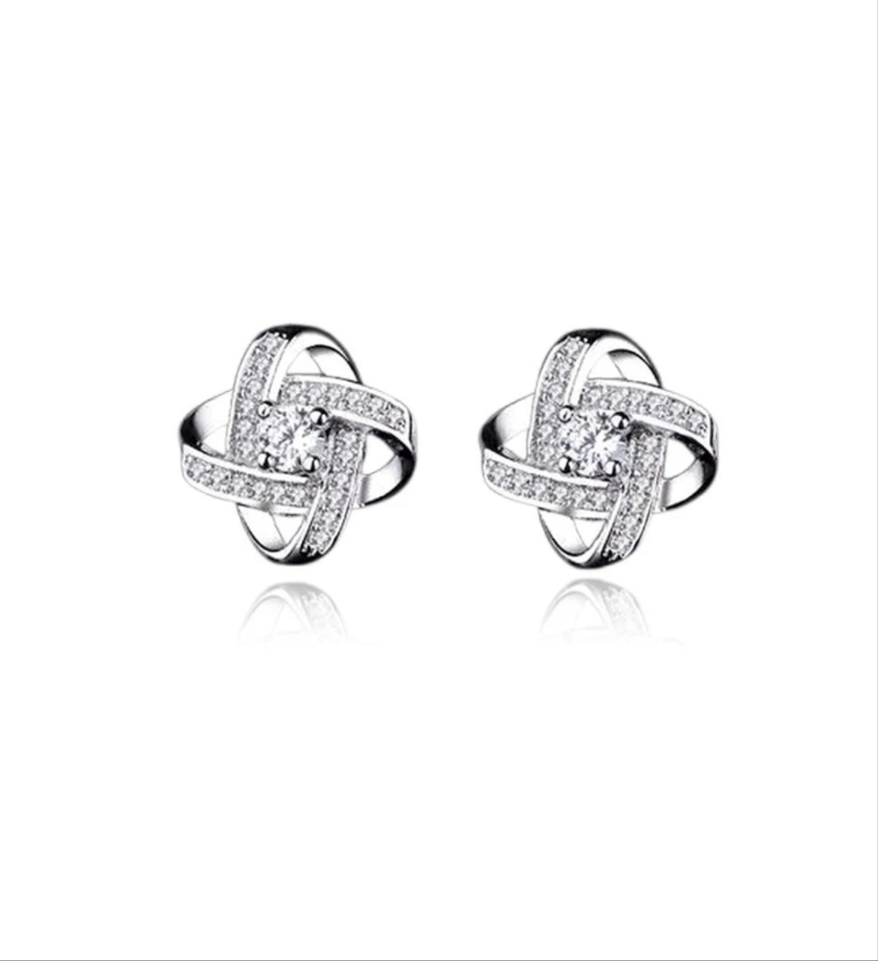 Boucles d'oreilles femme argent 925 Ava