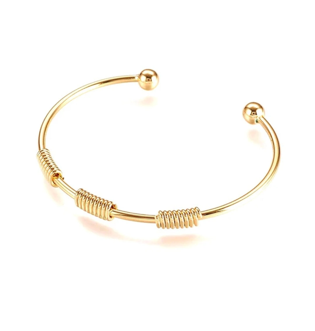 Bracelet femme manchette jonc