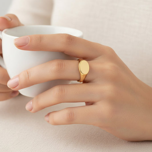 Bague femme acier inoxydable argentée ouverte