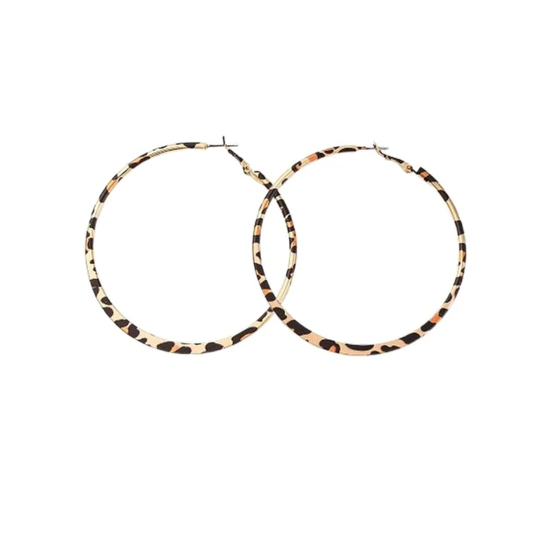 Boucles d'oreilles fantaisie acier inoxydable Créoles colorées