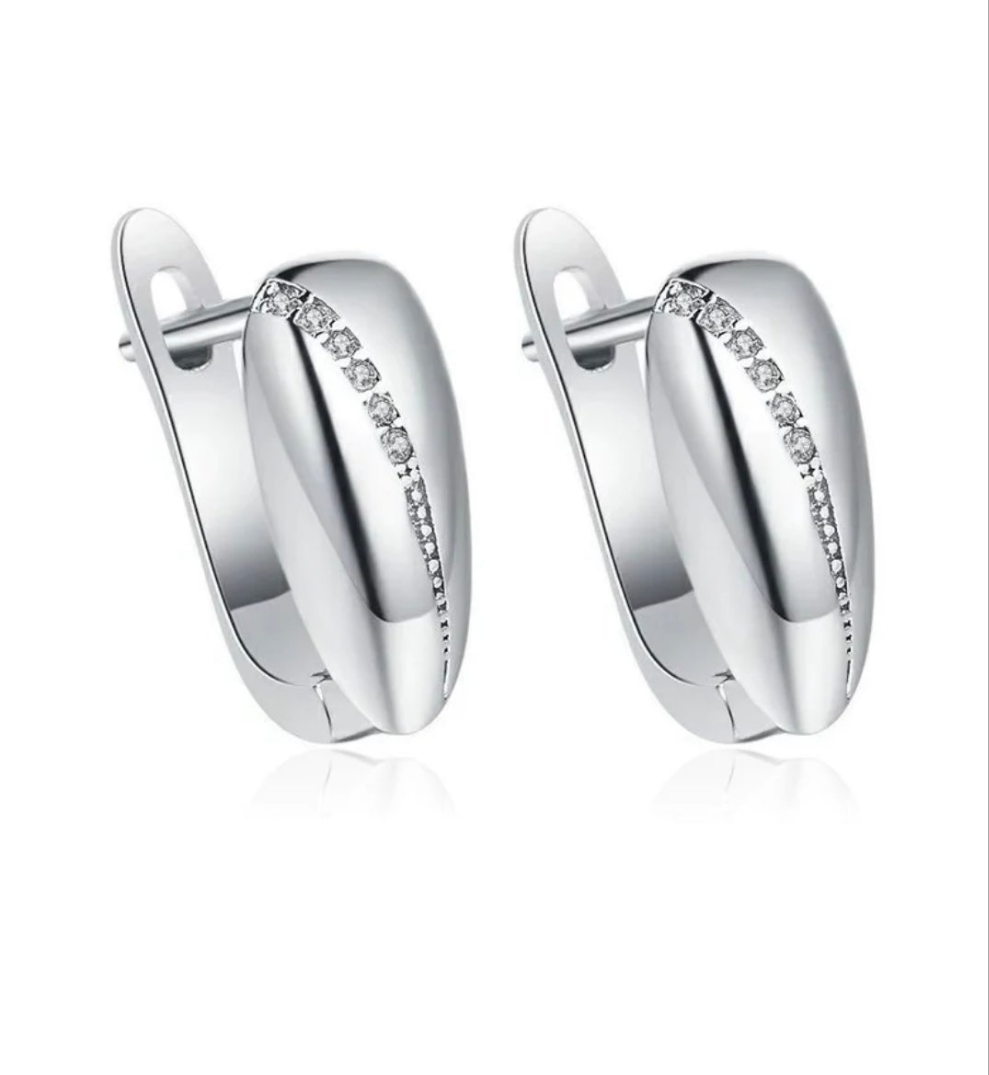 Boucles d'oreilles femme argent 925 Claudia