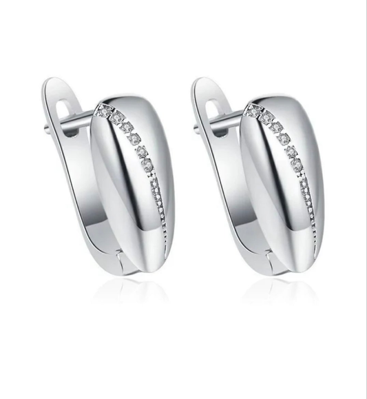 Boucles d'oreilles femme argent 925 Claudia