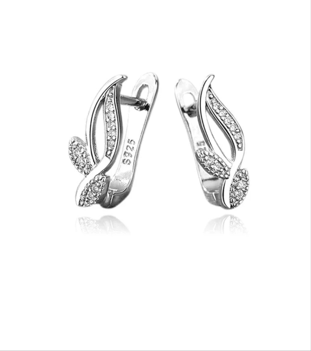 Boucles d'oreilles femme argent 925 Nadia