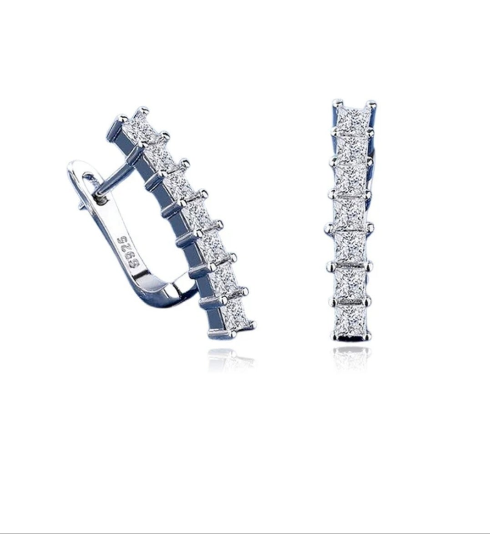 Boucles d'oreilles femme argent 925 Marianne