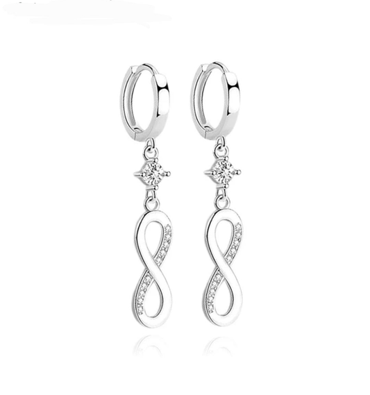 Boucles d'oreilles femme argent 925 Infini