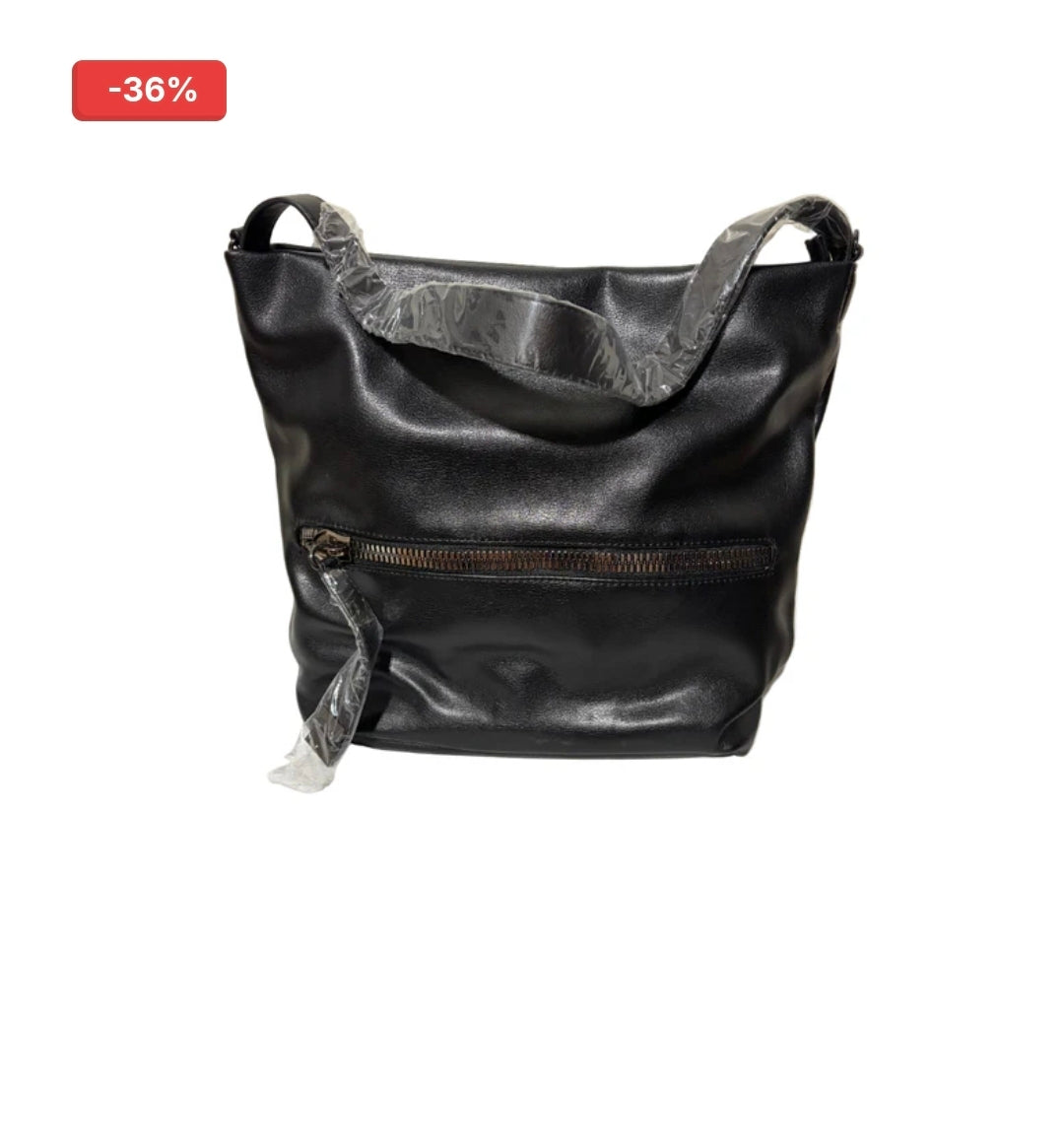 Sacs à main Ines Delaure - Noir grand zip