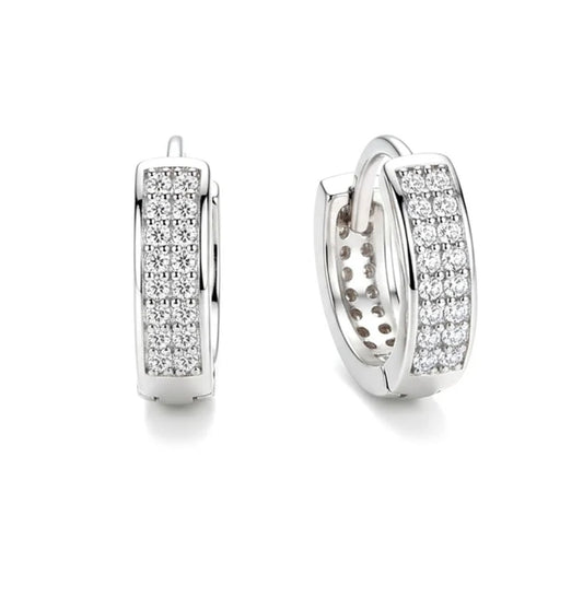 Boucles d'oreilles femme argent 925 Créoles Alexine