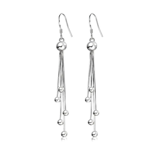 Boucles d'oreilles femme argent 925 tombante Armelle