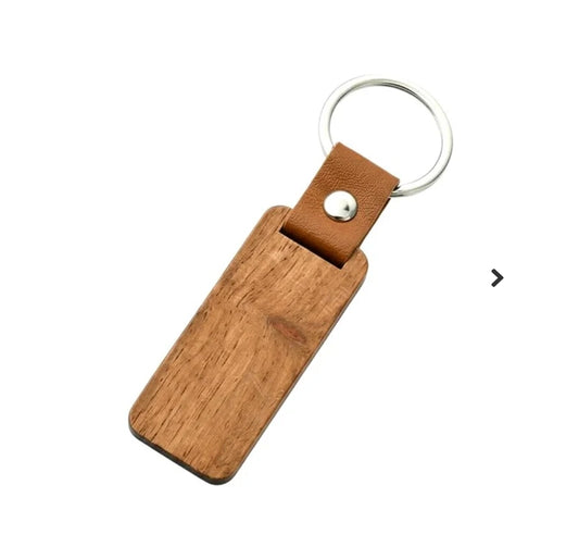 Porte clés bois personnalisable gravure offerte