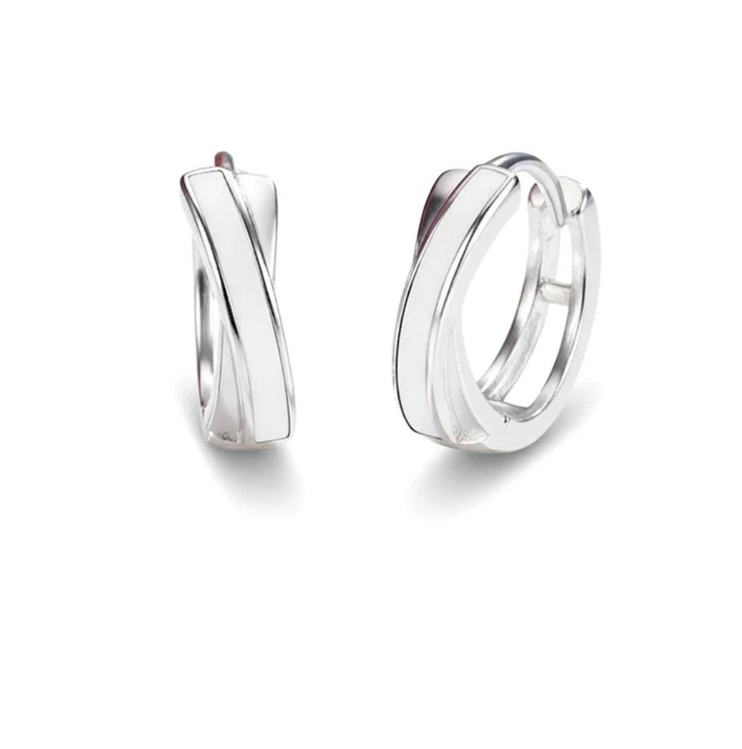 Boucles d'oreilles femme argent 925 Créoles Roxane