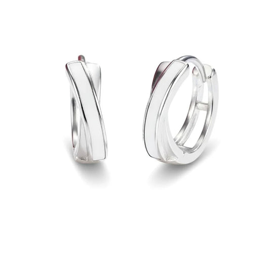 Boucles d'oreilles femme argent 925 Créoles Roxane
