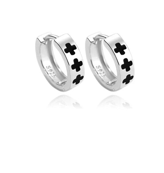 Boucles d'oreilles femme argent 925 Créoles Maeva