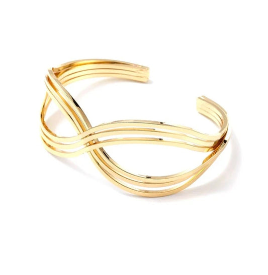 Bracelet femme jonc or Infini 3763