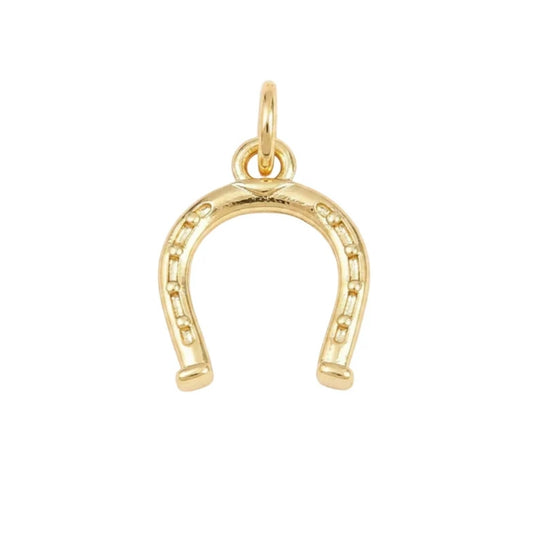 Pendentif breloque petit fer à cheval