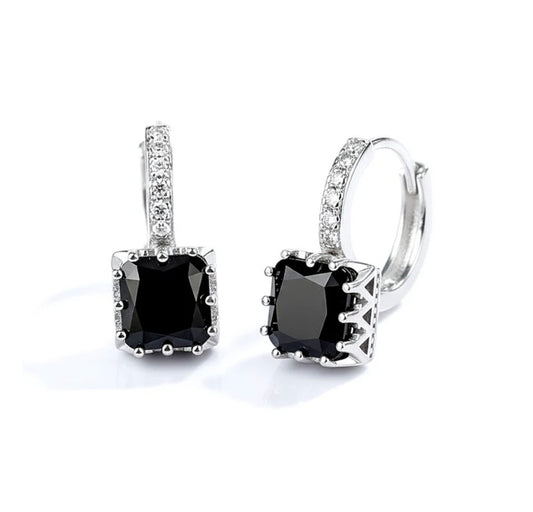Boucles d'oreilles femme argent 925 tombante Inès-Marie